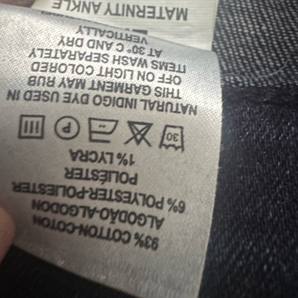DL1961 Erin Maternity Ankle Skinny Jeans Exclusively for a Pea in the Pod 28 - Picture 12 of 13